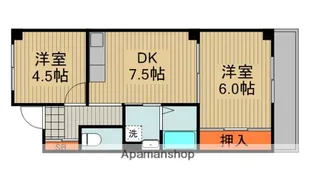 サバービア581【5階】の間取り