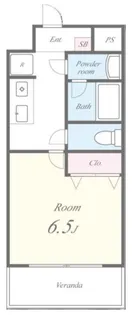 シロハイヌ門真【5階】の間取り