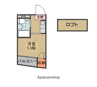 メゾンサンクチュアリ守口【3階】の間取り