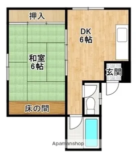 フォーシンズンズ守口【3階】の間取り