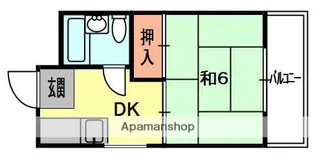 セントポーリア【2階】の間取り
