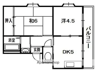 ラークサツキ【2階】の間取り