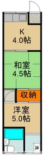 明日香ビル【3階】の間取り