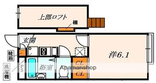 牧野マンション【2階】の間取り
