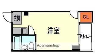 レジデンス緑【4階】の間取り