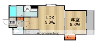 ラモーナ門真南【1階】の間取り