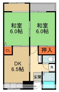 シティーライフ佐太【4階】の間取り