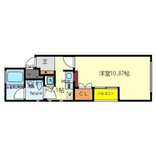 クローバードリーム【3階】の間取り