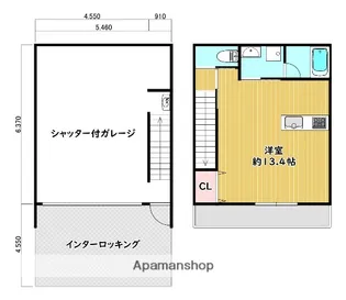 BASE山之上【1階】の間取り