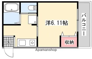 ルミエル御殿山【2階】の間取り