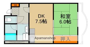 リビエール日向【3階】の間取り