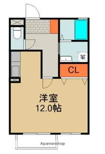 ハイツコヘイD棟【1階】の間取り