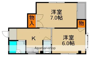 コンフォール月出町【4階】の間取り