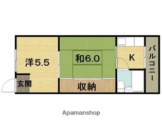 春日ドラッグストア【2階】の間取り