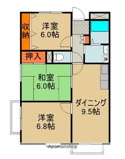 GOTTS門真南【4階】の間取り