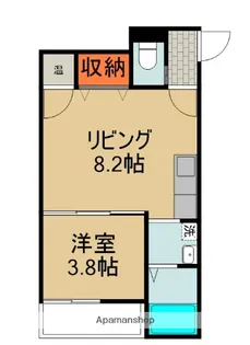 BELLハイツ守口【3階】の間取り