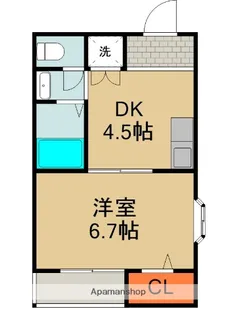 パルコート門真本町【2階】の間取り