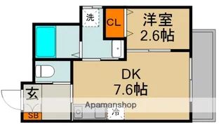 ルミナス滝井【2階】の間取り