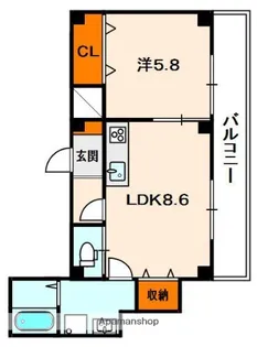コンフォルタ楠葉【2階】の間取り
