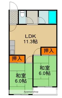 ベストハイツジョイ【3階】の間取り