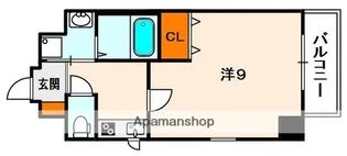 アライブ町楠葉【5階】の間取り