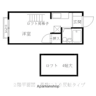 ハイツヴィラ【2階】の間取り