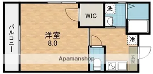 リアコート枚方【1階】の間取り