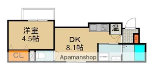 GIRASOLKADOMA【2階】の間取り
