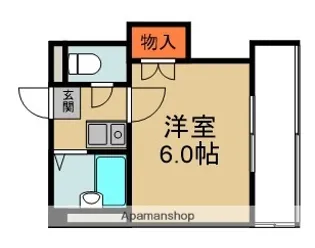 藤マンションⅡ【4階】の間取り