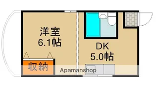 東北マンション【2階】の間取り