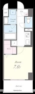 M.R RESIDENCE【9階】の間取り