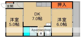 GM藤田町WEST【3階】の間取り