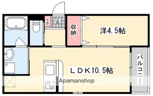 メゾン・ド グレイス【2階】の間取り