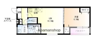 フジパレス門真浜町Ⅱ番館【2階】の間取り