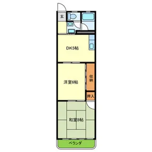 一博マンション【3階】の間取り