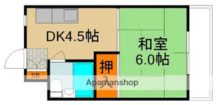 ジャルダン【3階】の間取り