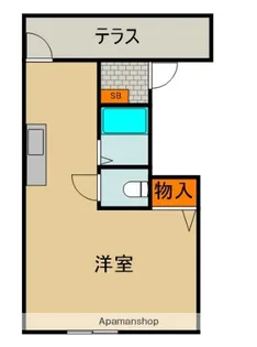 ベルク平代【3階】の間取り