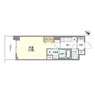 COLORE’ HIRAKATA【10階】の間取り