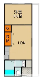 小林マンション【4階】の間取り