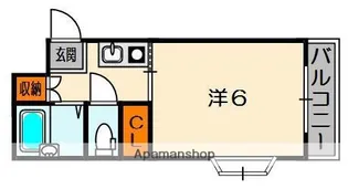 SOUBI渚【1階】の間取り