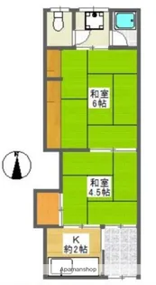 栄町文化【2階】の間取り