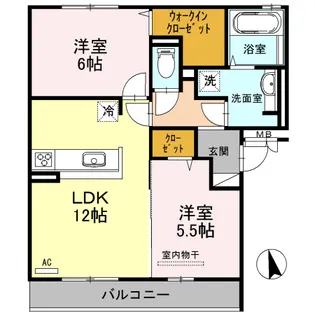 FiorenteUno【3階】の間取り