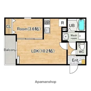 ジーメゾン枚方走谷ルクシエ【3階】の間取り