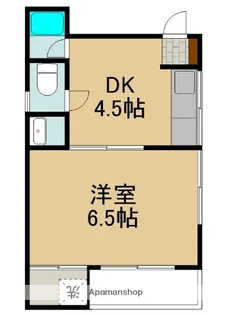大日ハイム【2階】の間取り