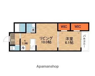 Wisteria terrace【2階】の間取り