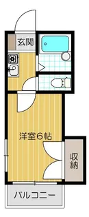 シャルマン河原【306号室号室】の間取り