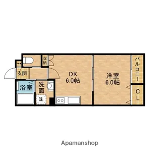 グレートヒルズ8番館【1階】の間取り