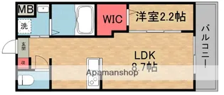 リアコート枚方御殿山SOUTH【2階】の間取り