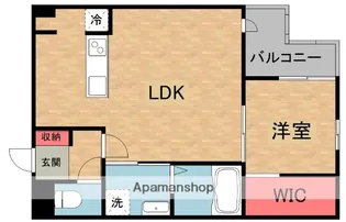 MACHIMOKU KUZUHA【3階】の間取り