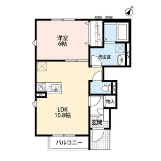 FORTUNATO香里園【1階】の間取り
